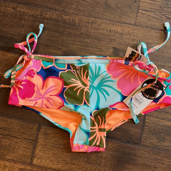 NOBO Two Pieces Aloha Print Bathing Suit size Junior S (3-5) - Picture 9 of 12